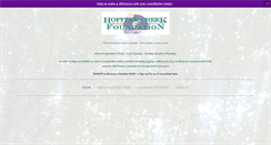 Desktop Screenshot of hofflercreek.org